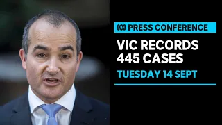 IN FULL: Victorian Deputy Premier to provide COVID-19 update as 445 cases recorded | ABC News