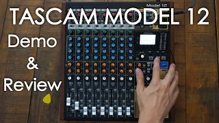 Tascam Model 12 Review and Live Demo Guide | Americana Band