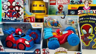 Unboxing and Review of Marvel Spidey and His Amazing Friends Toy Collection