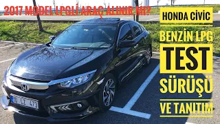 Honda Civic 2017 1.6 i-vtec Eco Elegance Tanıtımı | Test Sürüşü