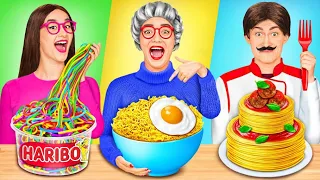 Défi Cuisine Moi Vs Grand-Mère | Histoires Drôles de Cuisine Par Olala