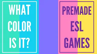 Learn English Colors | ESL Classroom Game | Beginners Level | Colours