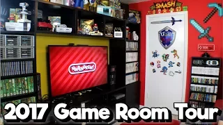 Game Room Tour 2017 - HUGE 18-Console Setup, 30+ Unique Platforms! | Nintendrew