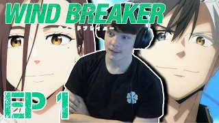 I HAD SO MUCH FUN WITH THIS!! || Wind Breaker Episode 1 Reaction!!