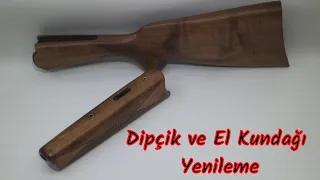 Tüfek Dipçiği ve El Kundağı Yenileme - Rifle Stock and Stock Replacement