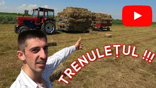 Car balotii cu doua remorci si u650m ! / #tractorvlog