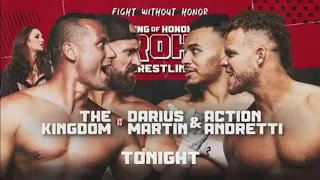 RoH - Fight without honor - The Kingdom vs Darius Martin & Action Andretti