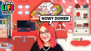 ZROBIŁAM CAŁY DOMEK NA CZERWONO 💖 Toca Boca Life World