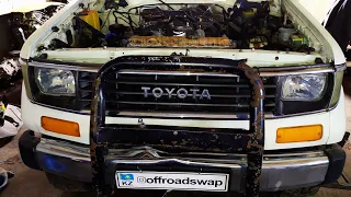 Swap Toyota Land Cruiser 77