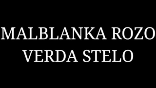 MALBLANKA ROZO VERDA STELO