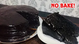 SUPER MOIST CHOCOLATE CAKE WITHOUT OVEN || BEST CHOCOLATE CAKE RECIPE || NO BAKE CAKE || MOMMY ICEY