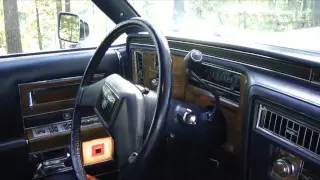 1981 Cadillac Fleetwood Brougham d'Elegance - start-up and test drive