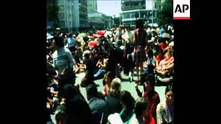 SYND 5 5 75 WOMEN DEMONSTRATE FOR A RETURN TO TURKISH OCCUPIED PART OF CYPRUS