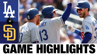 Dodgers vs. Padres Game Highlights (4/24/22) | MLB Highlights