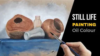 Still Life Painting | Oil Colour | Darshan Arts | #oilpainting  #creatingforindia