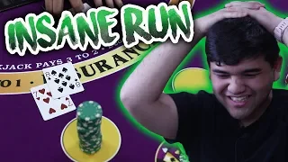 🔥 INSANE HANDS 🔥 10 Minute Blackjack Challenge - WIN BIG or BUST #32