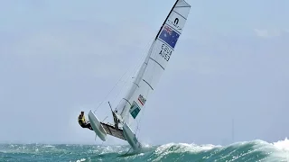 A wild beast to tame... - Olympic Nacra 17 sailing