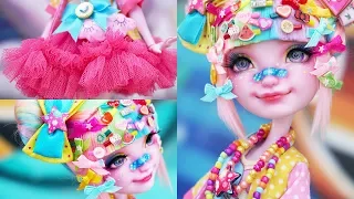 Decora Kei Girl 🌈 Special Collab w/ Babi Time | Custom EAH Doll Repaint | Mozekyto 8