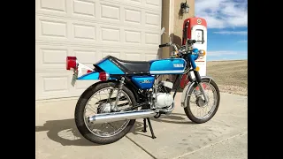 1973 Yamaha RD60 Ride
