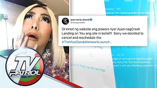 Vice Ganda nag-sorry nang di matuloy ang network launch | TV Patrol