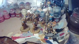 Painting Warhammer Age of Sigmar Stormcast Eternals Paladins (Decimators)  - Parade Ready