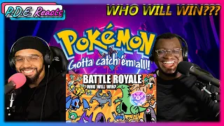 P.D.E Reacts | Pokemon Battle Royale (TerminalMontage)