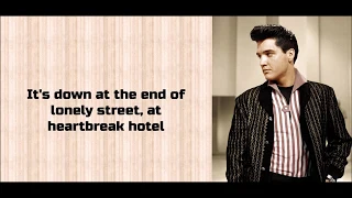 Heartbreak Hotel - Elvis Presley Lyrics