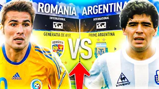 Romania All Time VS Argentina All Time in FIFA 22 !