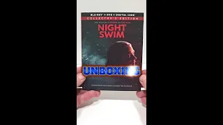 Night Swim Blu Ray Unboxing
