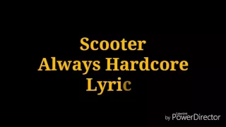 Scooter-  One (Always hardcore)