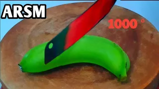 Fire Knife | EXPERIMENT Glowing 1000 Degree KNIFE Vs Banana