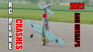 RC PLANE CRASHES & MISHAPS COMPILATION # 1 - TBOBBORAP1 - 2021