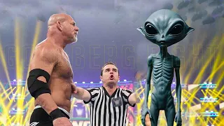 Goldberg vs Alien Match