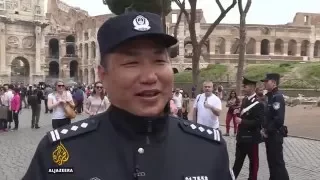Chinese police on patrol in Italy to boost tourism