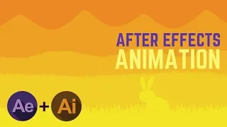 How to Create Cartoon Animation in After Effects & Illustrator - Workflow Tutorial