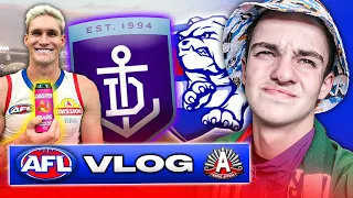 LOBB GETS LAST LAUGH (AFL VLOG) Fremantle vs Western Bulldogs Round 6 2023