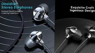 Rock Obsidian Earphone Debuts as a budget Luxury Earbuds for Audiophiles