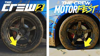 The Crew 2 VS The Crew Motorfest | Physics & Details Comparison