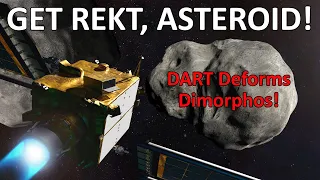 We SMASHED an ASTEROID and Changed its Entire Shape!