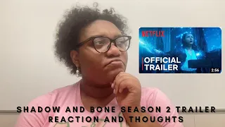 Shadow and Bone Season 2 Trailer Reaction and Thoughts!!!