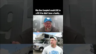 Dan Campbell wants to live in a RV! #detroitlions #rv #dancampbell