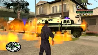 Big Smoke with a Flamethrower - The Beginning mission 2 -GTA San Ansreas