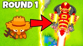 Every Tower Is RANDOM :: IMPOPPABLE CHALLENGE! Can I BEAT Round 100? (Bloons TD 6)