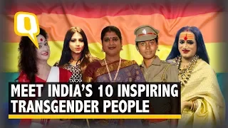 Meet India’s 10 Iconic Transgender Achievers Who Scripted History | The Quint