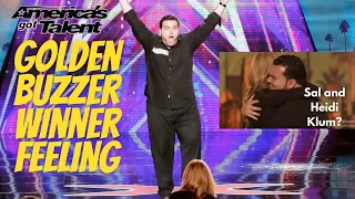 Sal "The Voice" Valentinetti - Golden buzzer Win, Heidi Klum, & His Career Now!