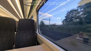 Great Western Railway Class 800 034 Reading-Didcot Parkway towards Bristol Temple Meads | 4K