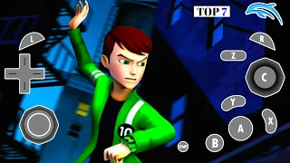 Top 7 Ben 10 Dolphin emulator Game for Andriod | Best dolphin emulator Andriod | High Graphics