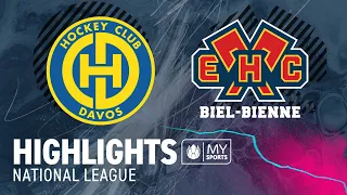 HC Davos - HC Bienne 3-2 (1-0; 1-1; 1-1)