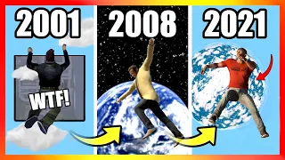 Falling FROM SPACE in GTA Games! (2001-2021)