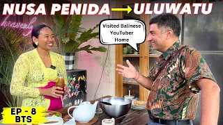 EP - 8 BTS Nusa Penida to Uluwatu | Interaction with Balinese food vlogger | Bali Indonesia